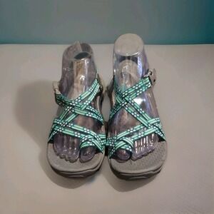 Skechers outdoor Lifestyle Women's Ring Toe Sports Sandals Sz 6 Boho Y2k Summer